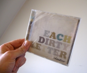 Each Dirty Letter CD